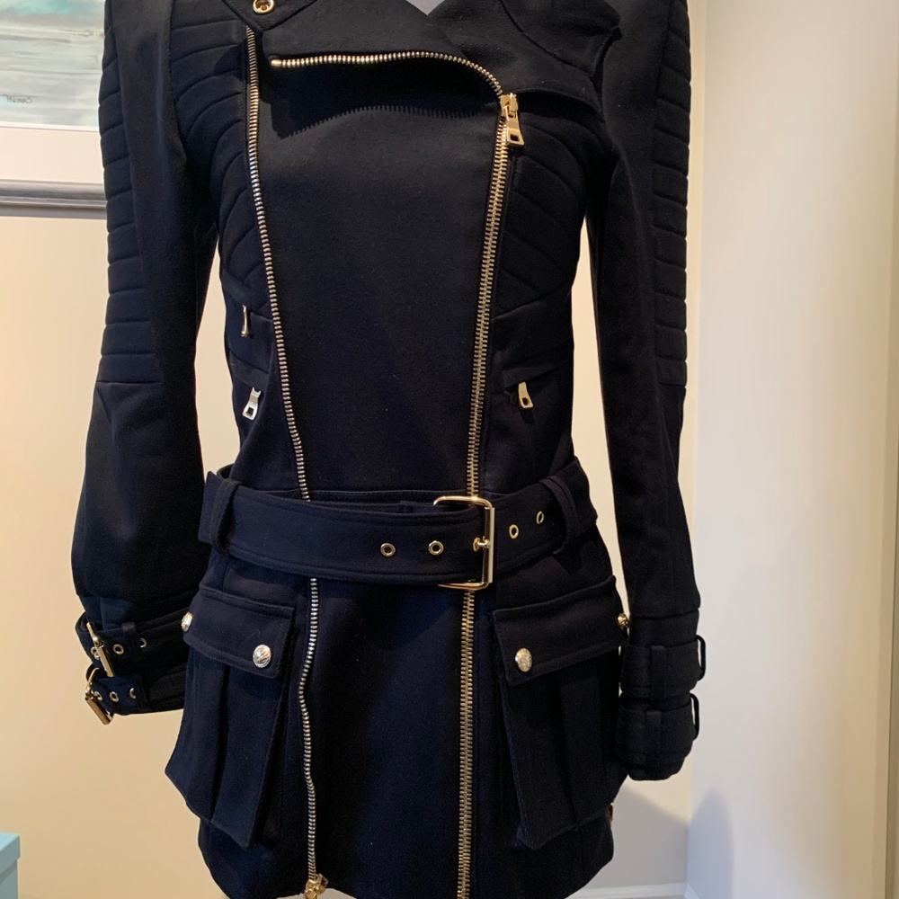 ❗️SOLD❗️Balmain Cotton Moto Jacket - Picture 6 of 10